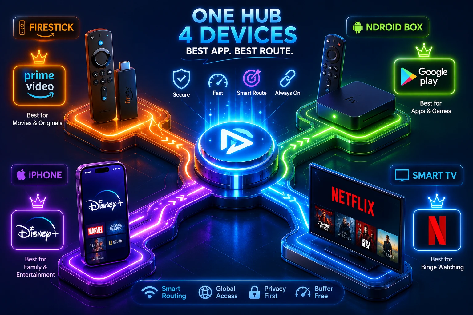Best IPTV player app for Firestick, Android, iPhone and Smart TV